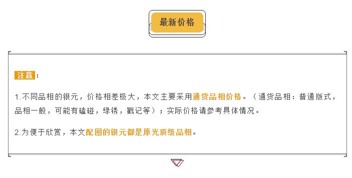 银元最新报价！快对照看看你手里的值多钱
