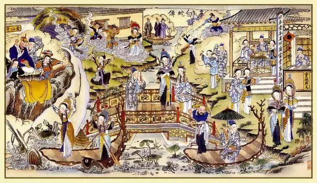 古画里除夕的传说与习俗，好看