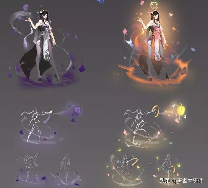 王者荣耀大乔和小乔皮肤的优化图,王者荣耀小乔天鹅之梦皮肤优化史