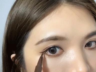手残党一学就会的眼妆小技巧,手残党眼线笔教程