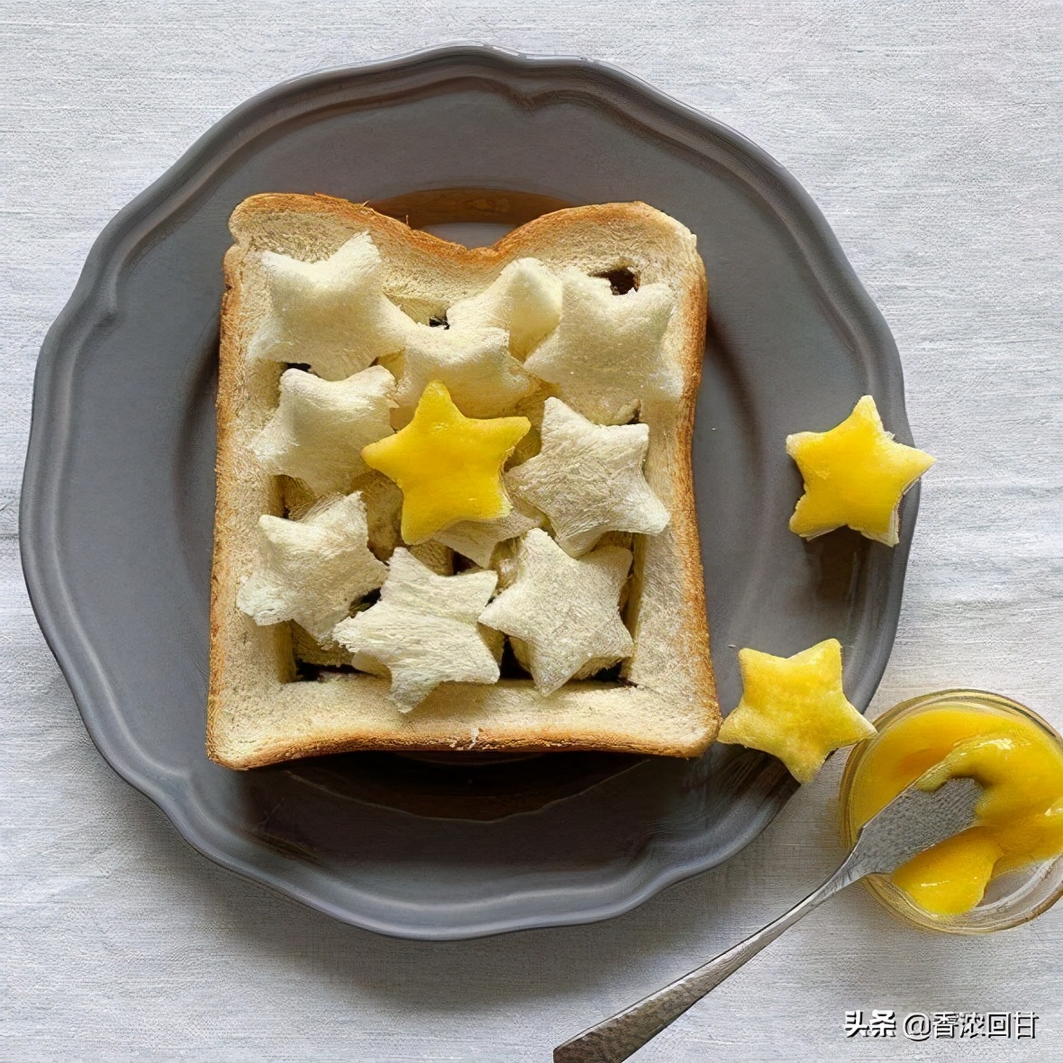 餐桌上的风景！日本美食家森映子的多士艺术很可爱治愈