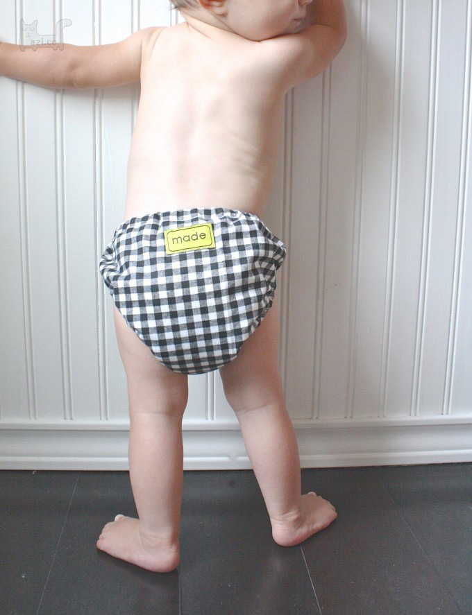 0到1岁尿布裤防漏尿布兜,婴儿尿布兜制作教程