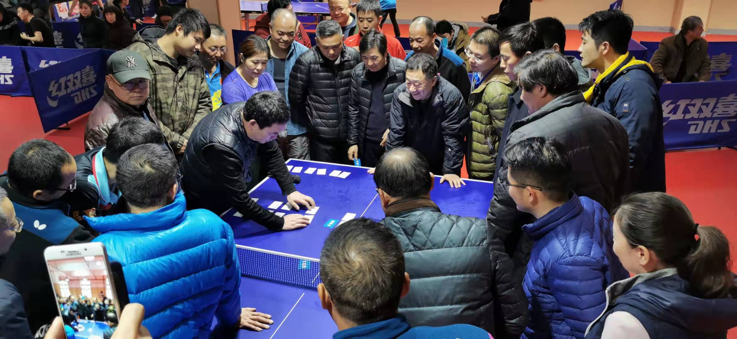 第十六届“球缘航头杯”微信群乒乓友谊赛--宾朋满堂，八方共贺