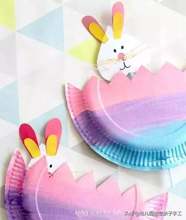 二十四节气纸盘手工制作春分,一次性纸盘手工制作大全视频