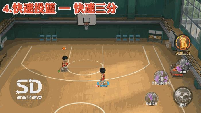 灌篮高手手游所有角色大招的帽点,灌篮高手手游木暮三分球怎么盖