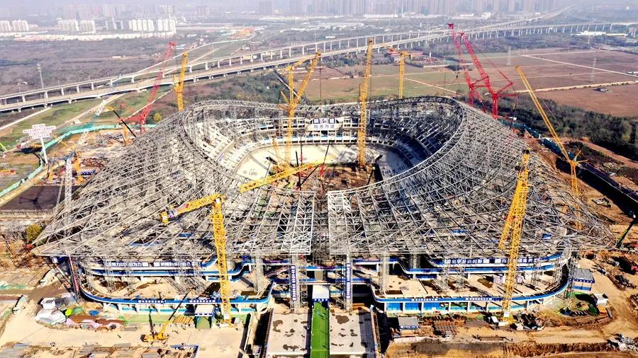 家门口打卡,家门口的亚洲杯西安国际足球中心