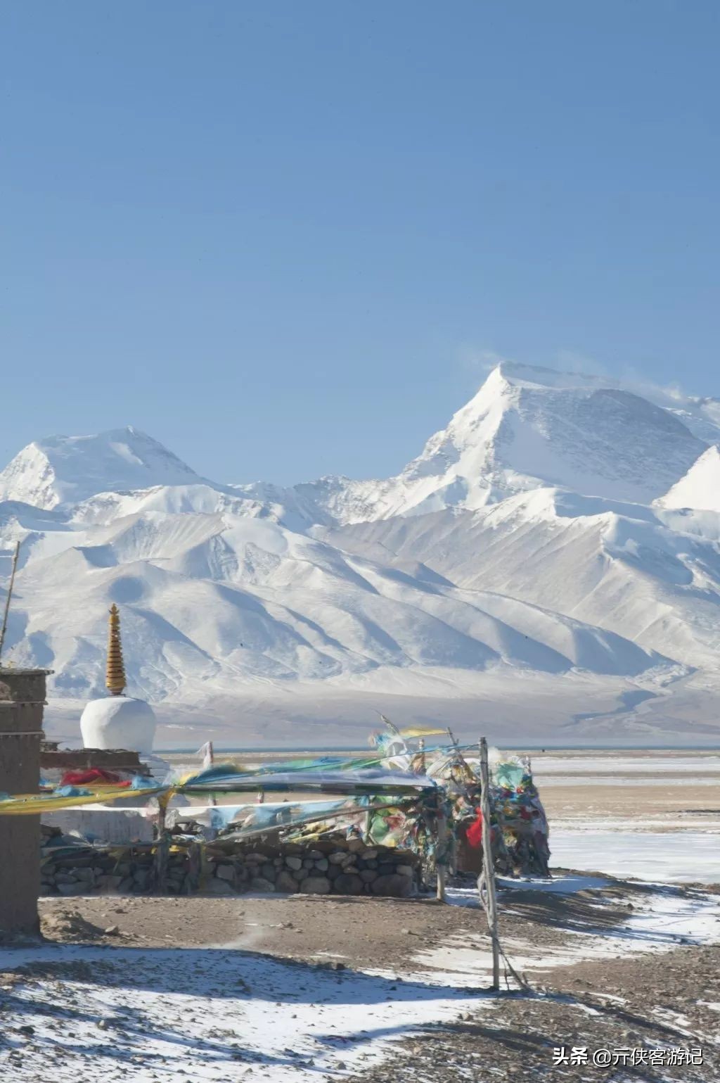 我竟然在*藏西**的冬天，竞遇到了如此多的仙境