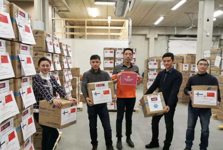 身在海外,心系家乡,安顺口罩到了