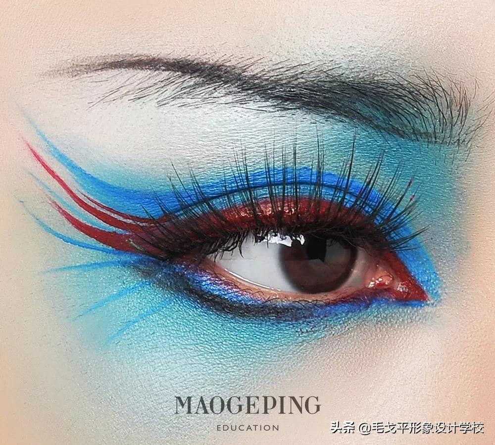 创意彩妆造型,时尚创意彩妆造型
