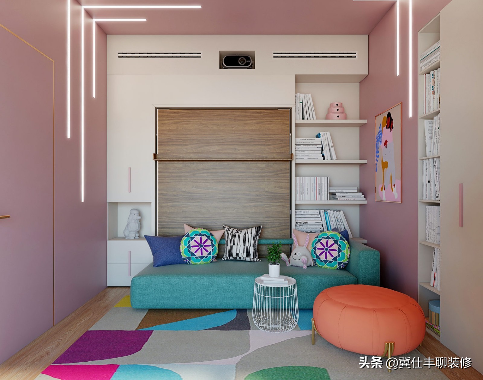 led灯带放哪里合适,安装led灯带多种样式让室内亮堂