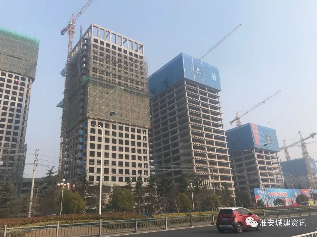 淮安即将建设的地标,淮安三个超高层地标最新进展