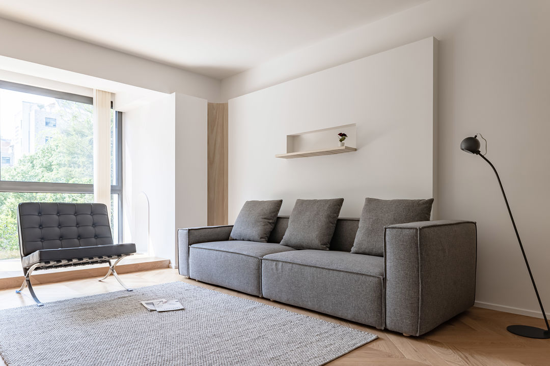 极简舒适的20平米小家,极简主义温馨的家