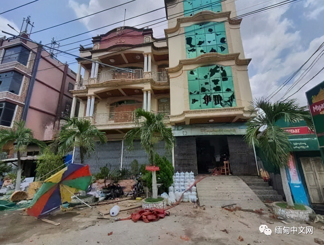 缅甸曼德勒事件,缅甸曼德勒一地遭炸弹袭击