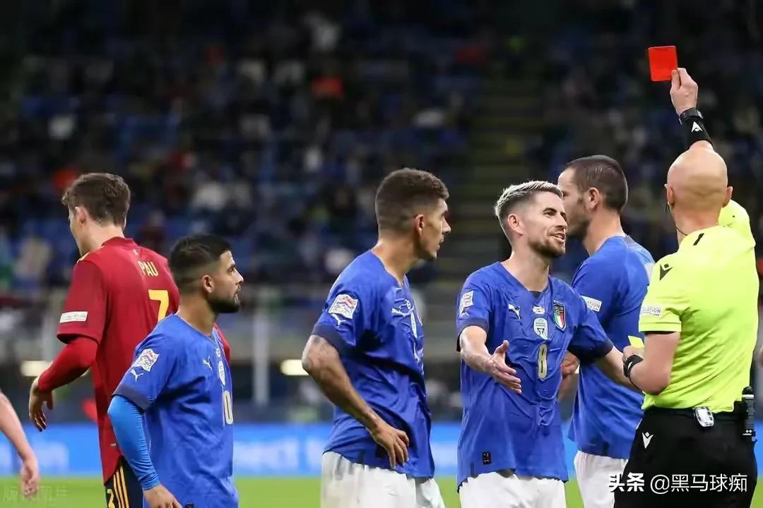 意大利主场爆冷遭北马其顿绝杀,意大利vs西班牙莫拉塔进球庆祝