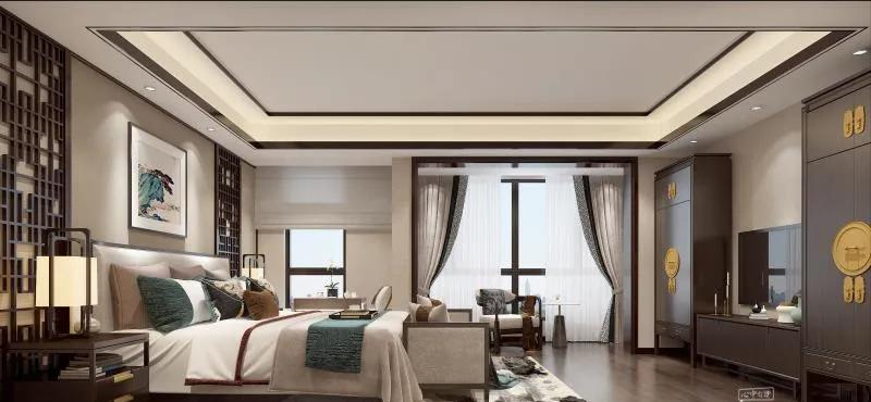 别墅案例赏析|301平方新中式风格