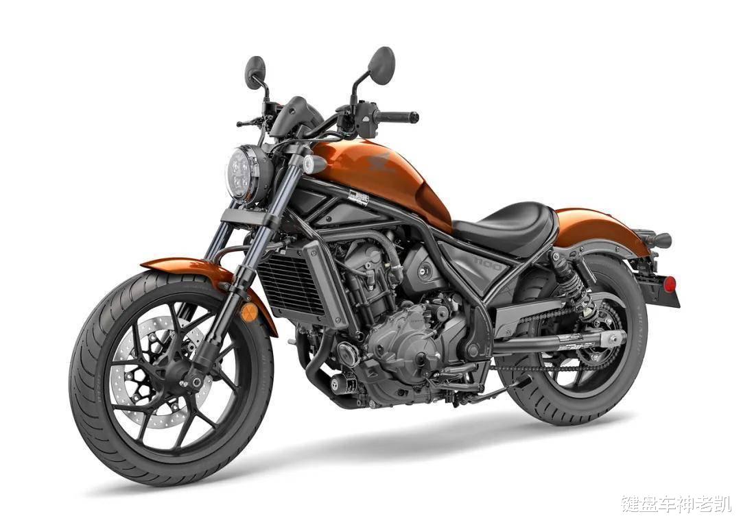 骑帅也能骑快，公升级日式太子Rebel1100更新2022款