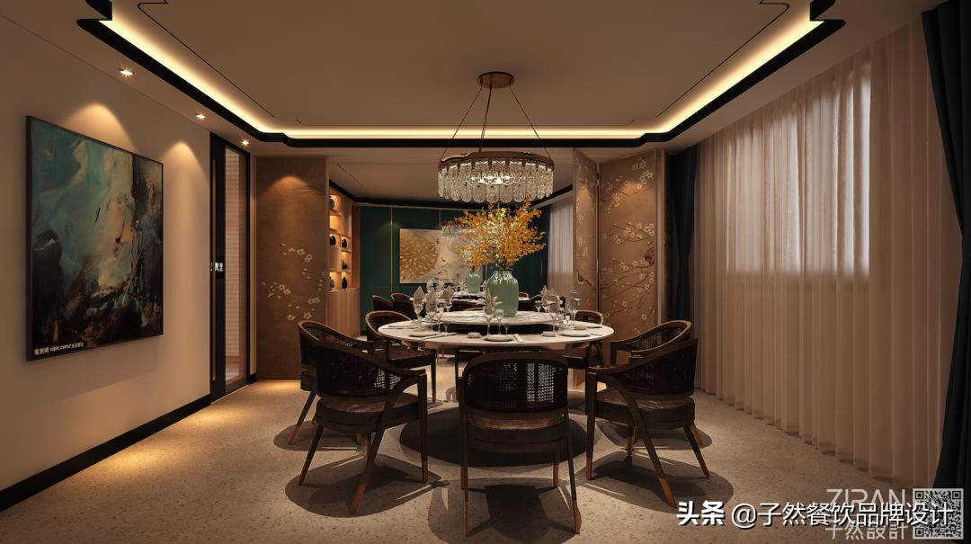 高档餐厅的灯光如何设计,餐厅的灯光效果怎么样