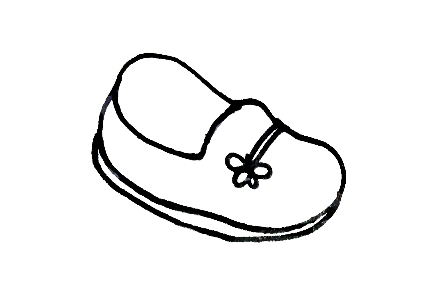 鞋简笔画又简单又漂亮,各种各样的鞋简笔画