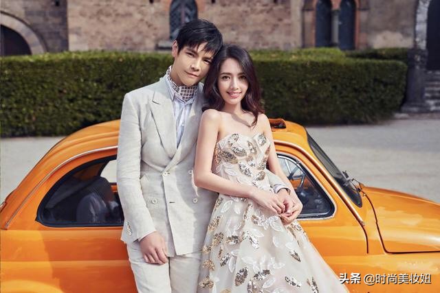 向佐郭碧婷婚纱礼服,郭碧婷婚纱高清图片大全