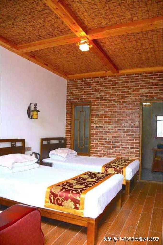 蓟县郭家沟景区艳阳农家院,蓟县郭家沟边上农家院