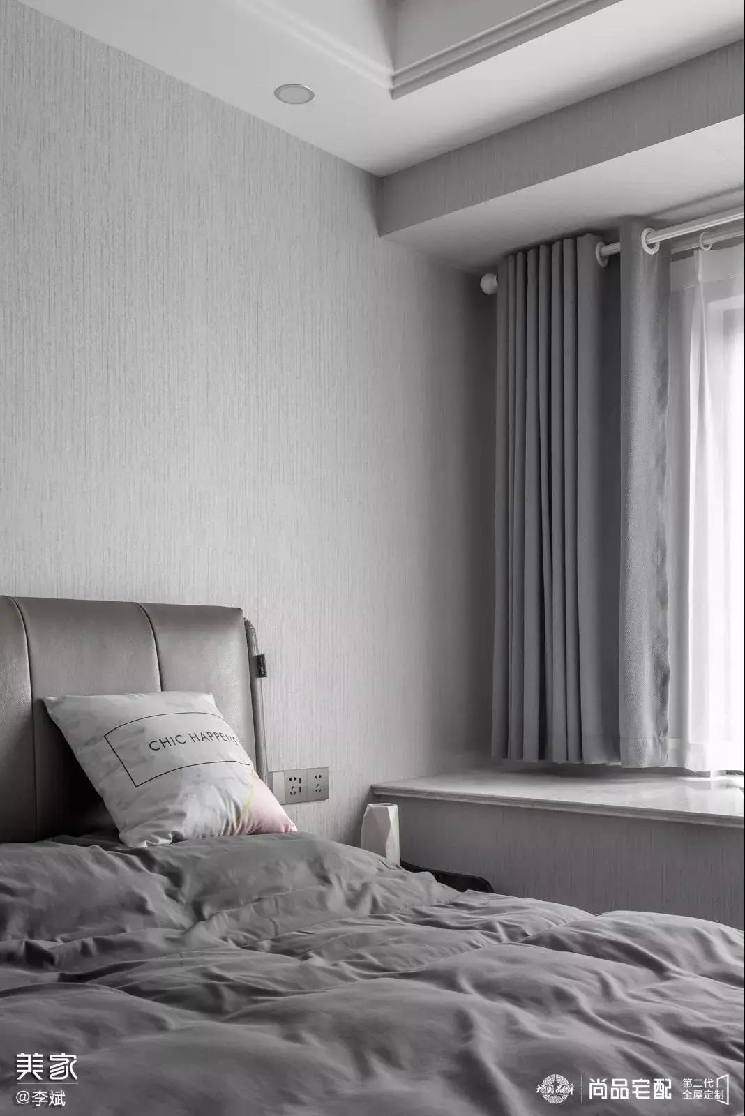 三房一厅装修风格灰色,房屋设计装修三室一厅灰色