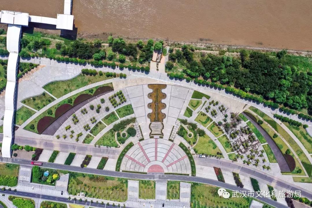 鹦鹉洲长江大桥桥下公园,汉阳鹦鹉洲长江大桥公园