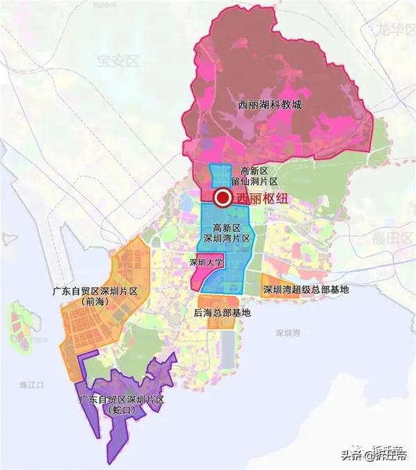 深圳十四五规划重点建设区域,深圳区域规划