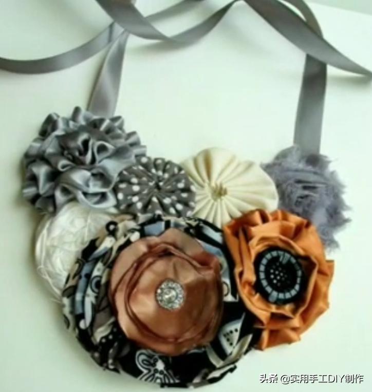 颈饰diy教程,漂亮的颈部装饰品