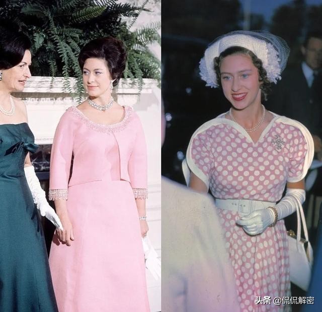 玛格丽特公主年轻照,玛格丽特公主和伊丽莎白女王