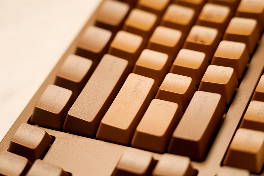 黑爵键盘巧克力,巧克力键盘与机械键盘