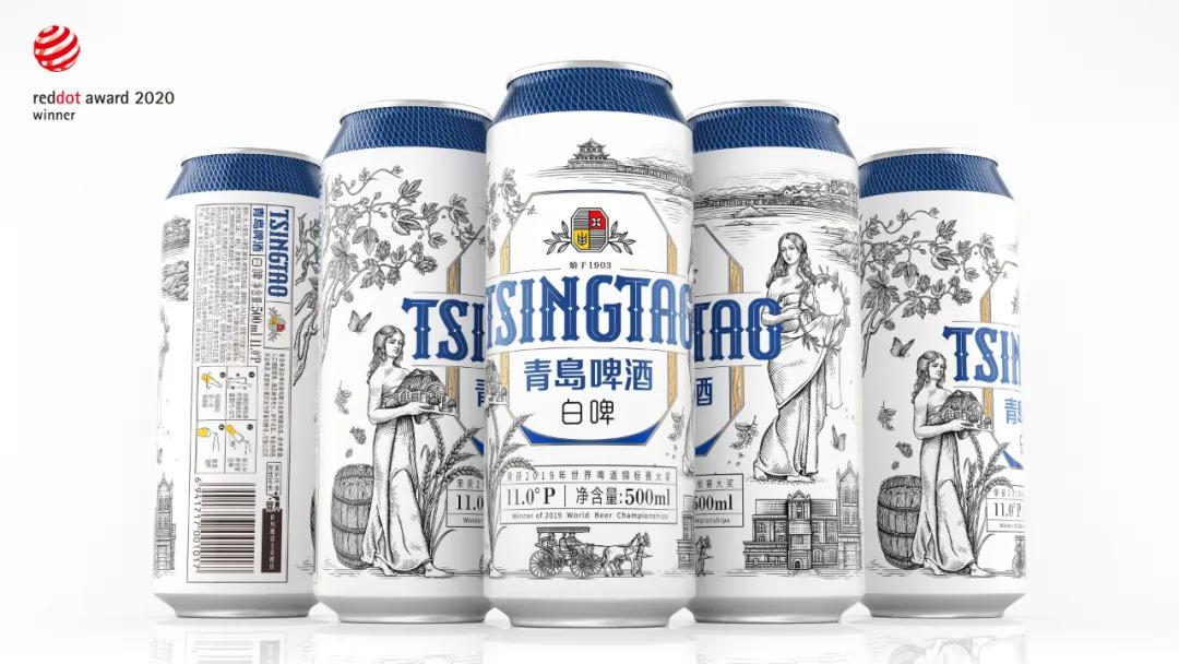 包装大神潘虎新作,潘虎青岛啤酒设计费