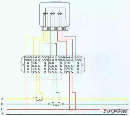 带互感器三相四线电表接线方法,带互感器三相四线电表接线图视频