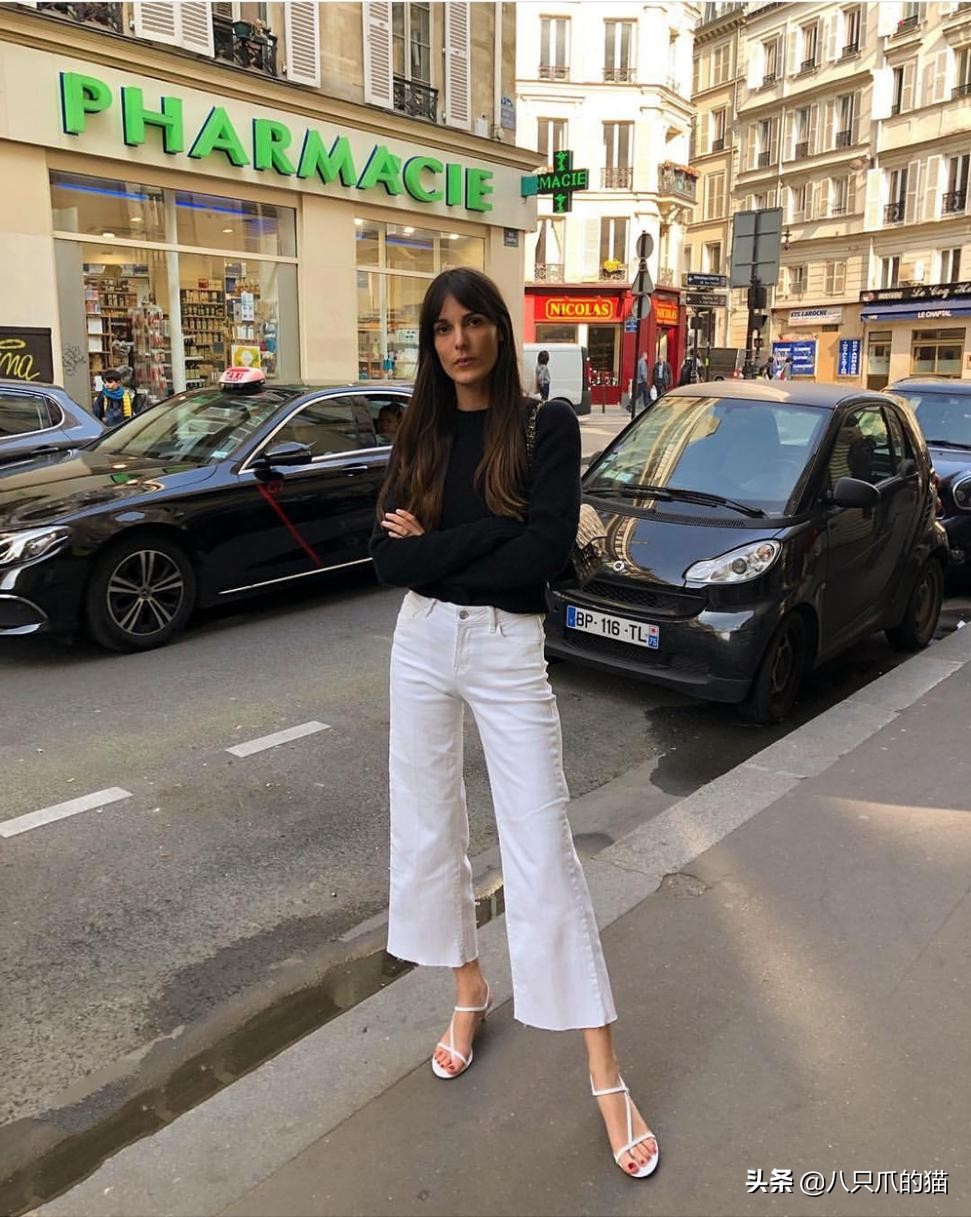 牛仔裤宽松阔腿裤微喇叭裤穿搭,除了阔腿裤还有什么裤子好看