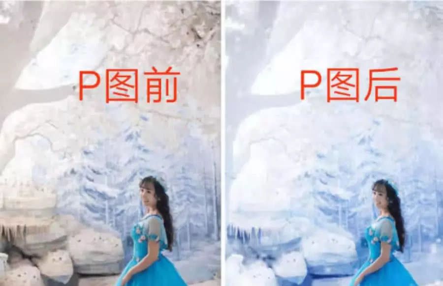 为什么“婚纱照”都是照骗？看完P图前后，差距一般人接受不了