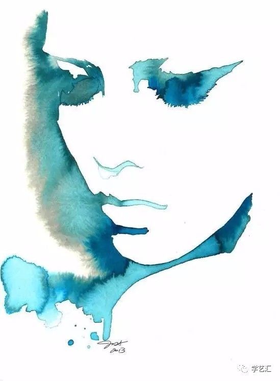 神奇的水彩,水彩留白技法