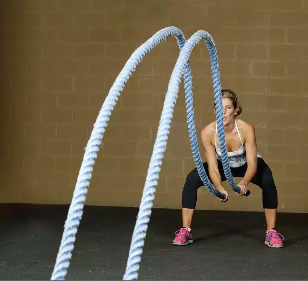 9种战绳燃脂训练,战绳的燃脂效果