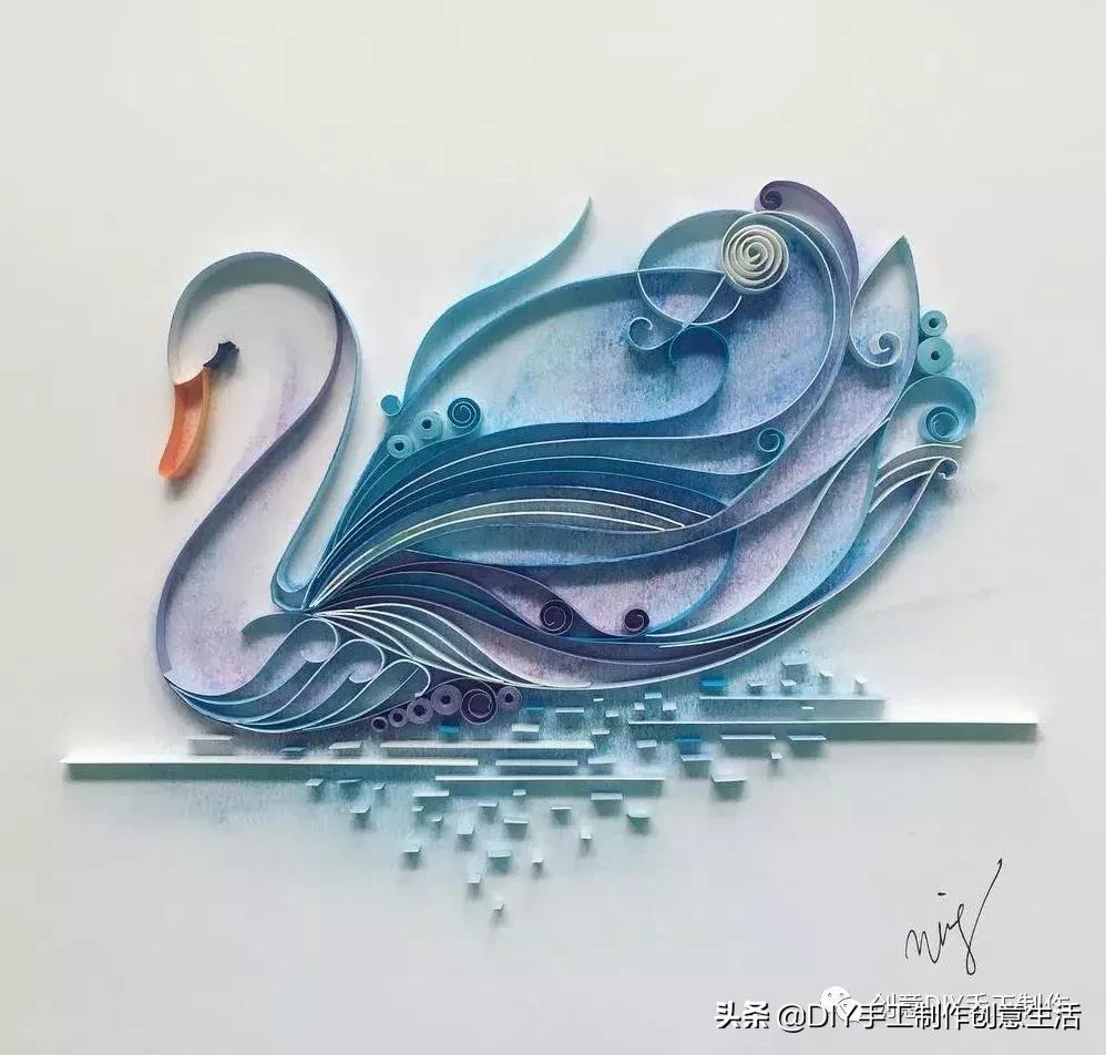 怎么用纸做立体画,用纸做的立体画