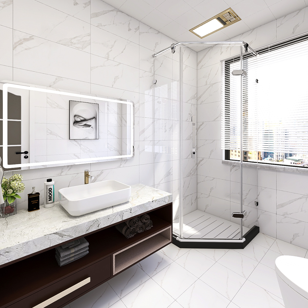 阳台贴砖怎么显高级,如何在阳台粉刷过的墙面贴砖