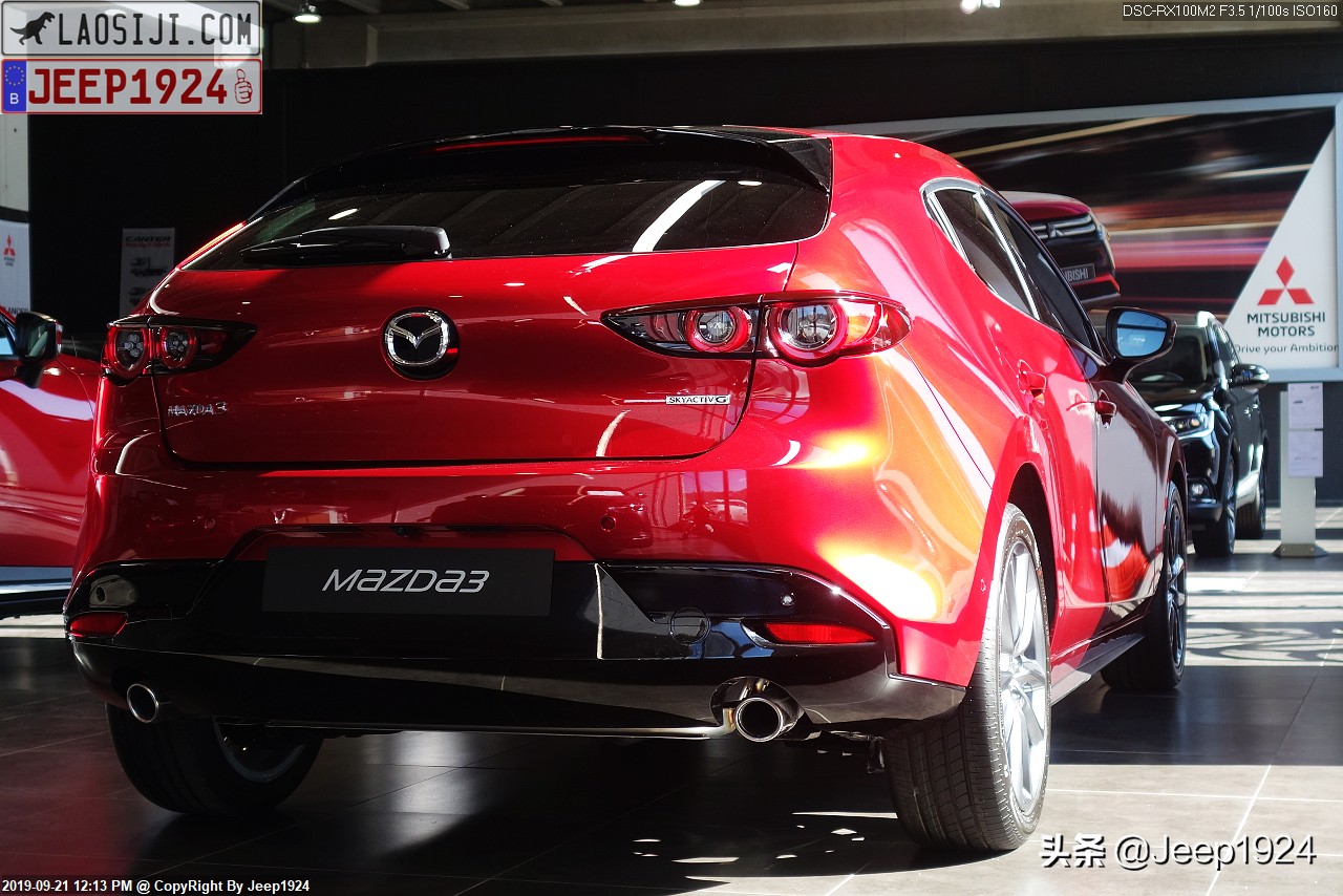 欧洲4S店实拍系列之Mazda,1---马3，我眼里最帅的两厢车