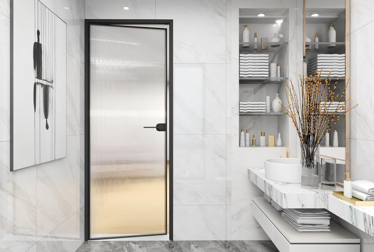 客厅隔断玻璃款式,客厅屏风隔断柜子加长虹玻璃