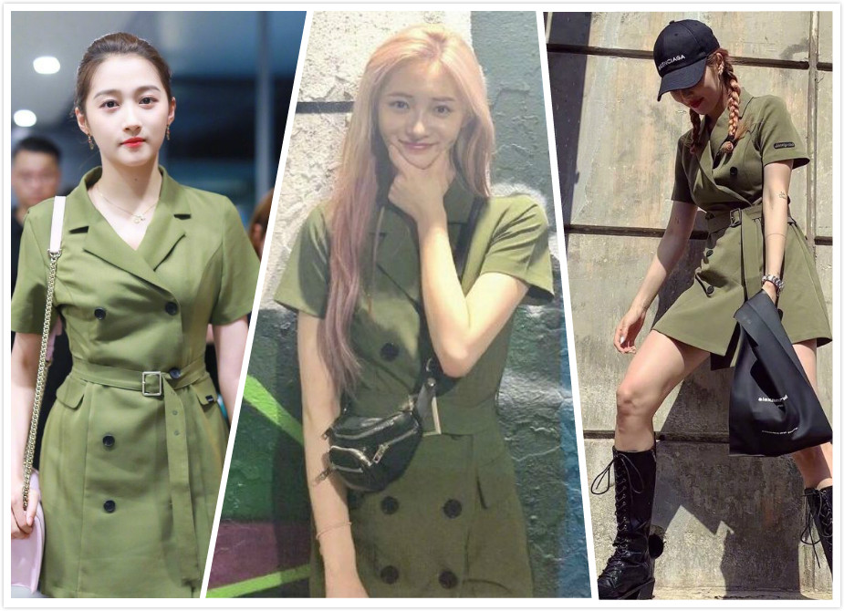 关晓彤周洁琼马丁靴,关晓彤和周洁琼撞衫