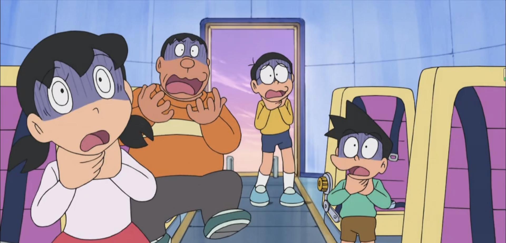 哆啦a梦被关在海底监狱 (哆啦a梦火星人来访)