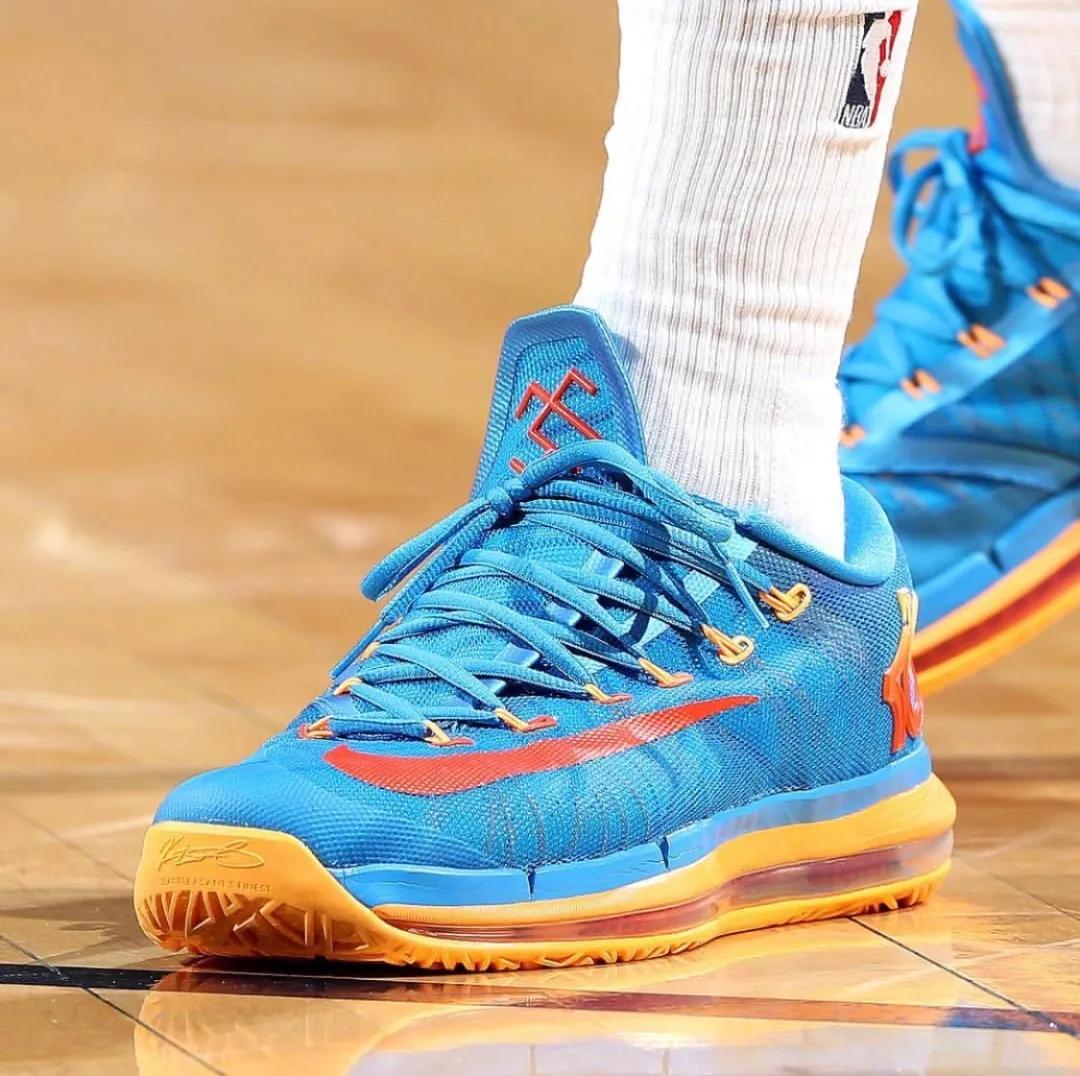 nba球员上脚kd3,施罗德上脚球鞋kd6
