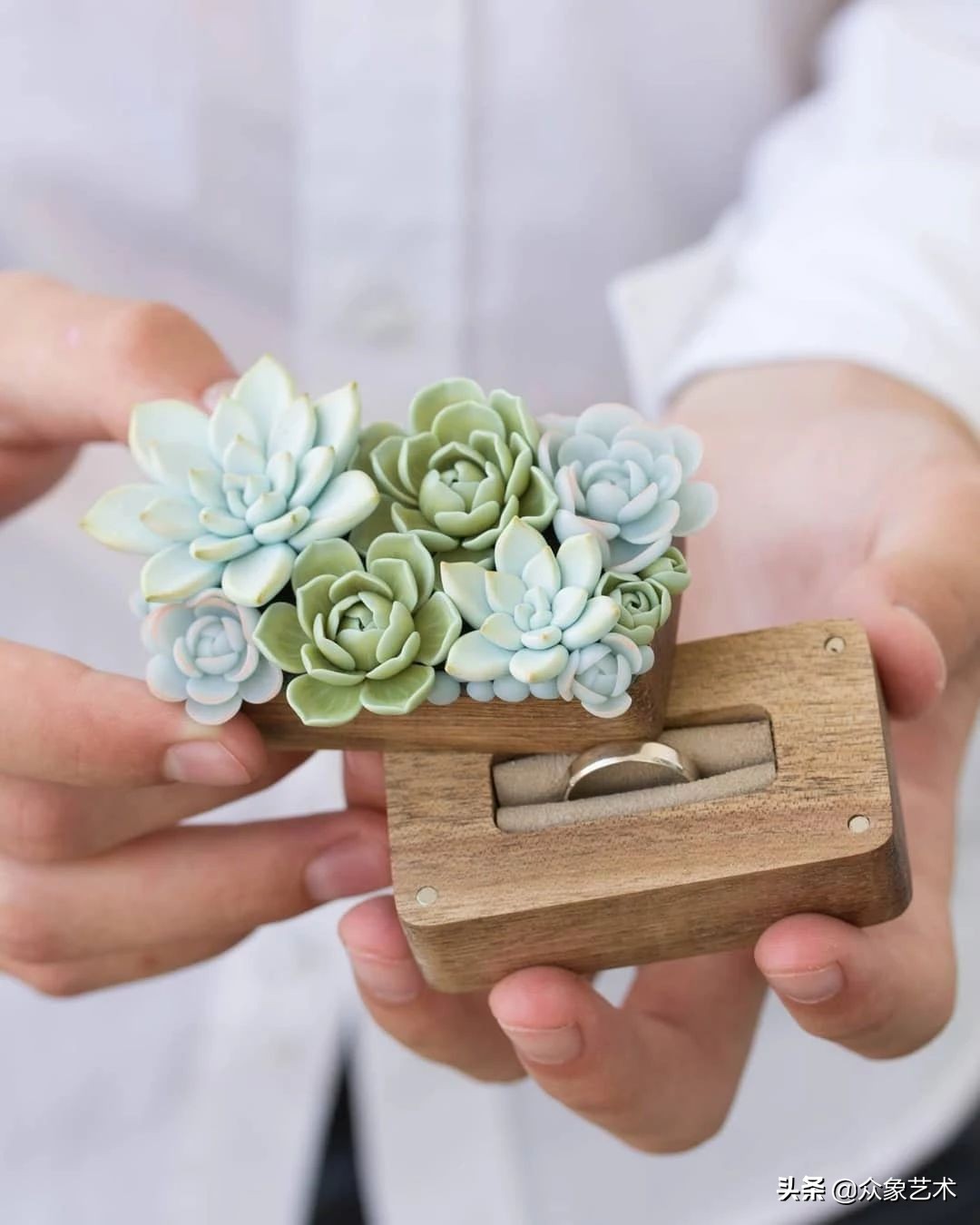 多肉软陶制作,多肉软陶制作方法