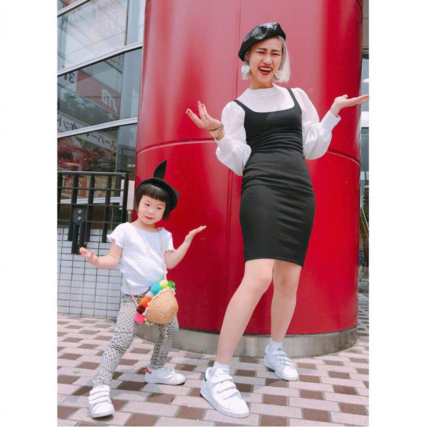 母女出游亲子装,母女装夏天洋气旅行