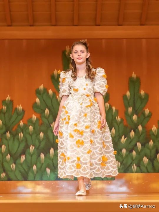 北美国际时装周儿童秀场,国潮时装周儿童