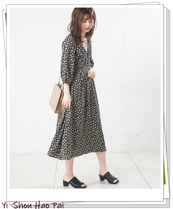 黑色的连衣裙都有哪些款式,日本黑色连衣裙美女