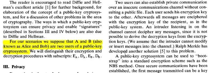 涨姿势！密码学中的Alice和Bob=英语中的李雷和韩梅梅