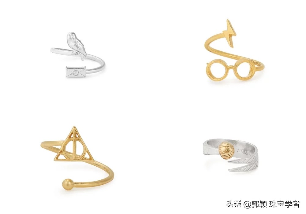 哈利波特系列珠宝,这些珠宝标志你看得懂吗
