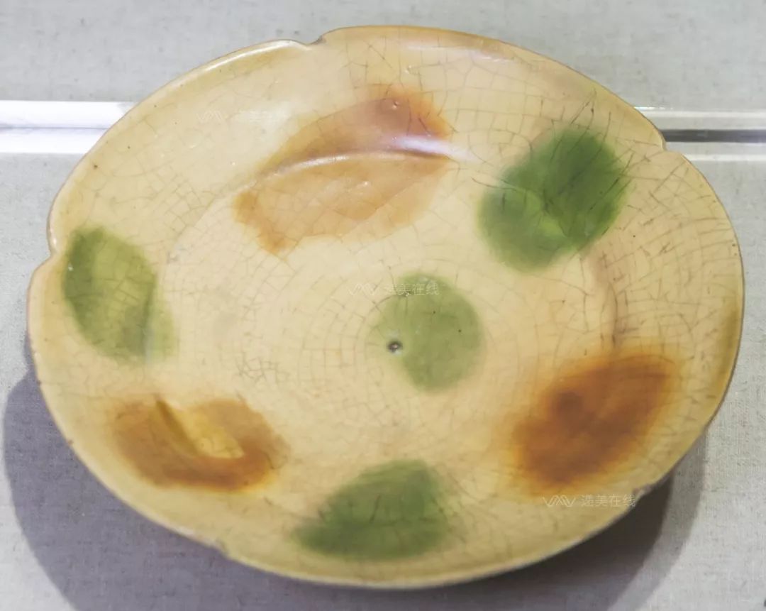 唐代邛崃窑三彩瓷器,唐代邛崃窑三彩精品瓷器